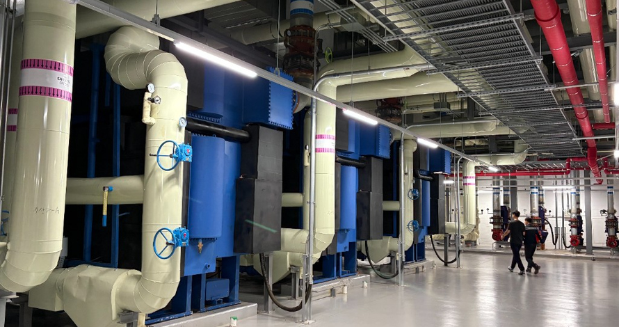 Typical District Heating hot-water application site in Korea